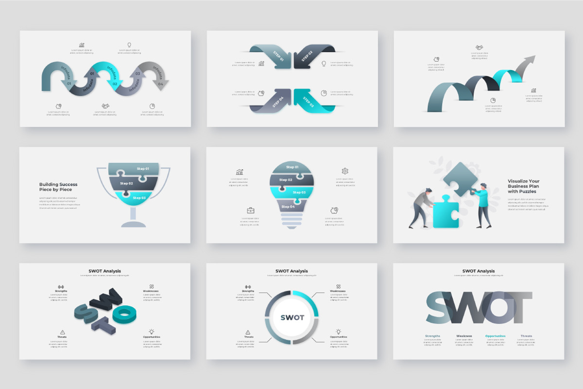 Animated Corporate Infographic Pack, a Presentation Template by Abert (Photo 5 of 6)