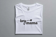 Boy Mama Heart Minimal Embroidery, a Decorative Illustration by Purpose Ekbal (Thumbnail 2 of 3)