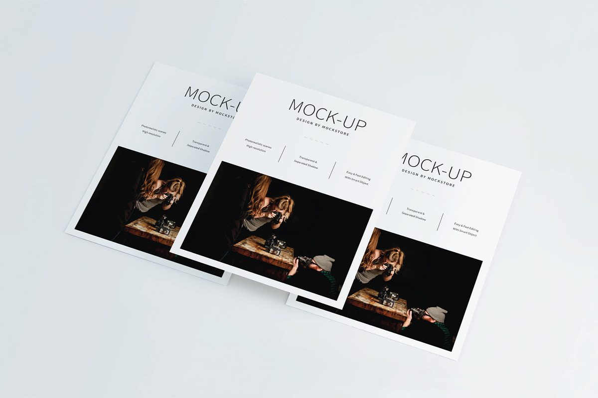 US Letter Flyer Mock-Up, a Print Template by Mockstore (Photo 7 of 10)