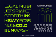 Alternox Fonts Famliy, a Sans Serif Font by Asenbayu (Thumbnail 9 of 14)