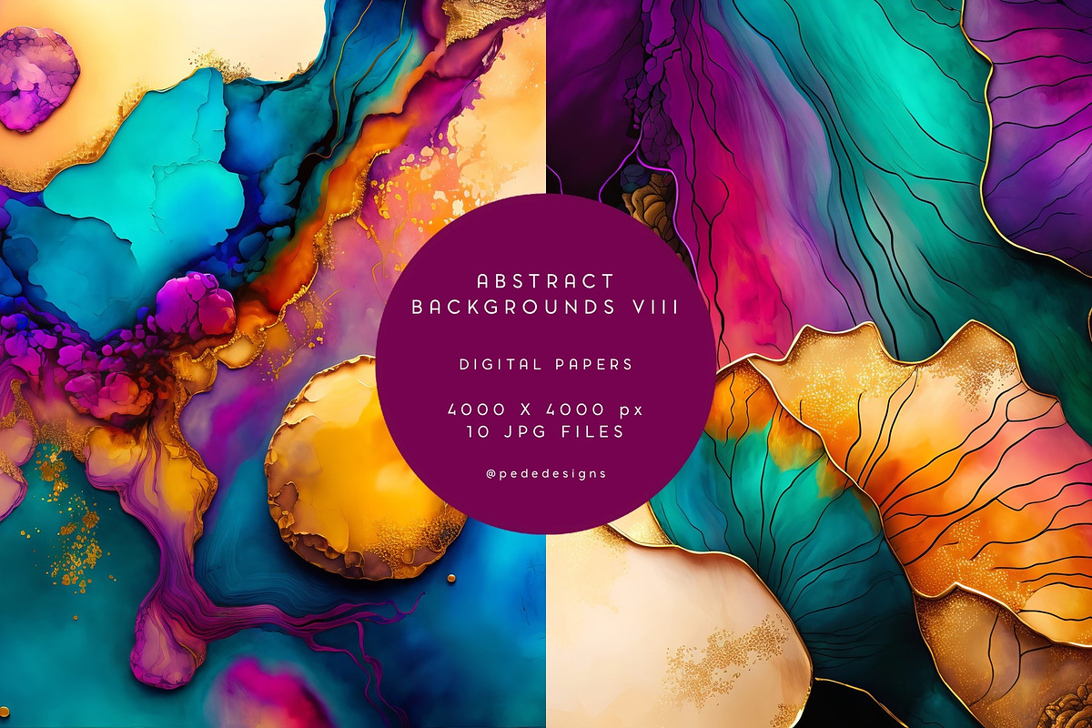 Abstract Backgrounds VIII, a Texture Graphic by PeDe Designs (Photo 4 of 6)