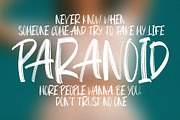 Quick Posty, a Script Font by Papermode Co. (Thumbnail 5 of 9)