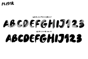 PLISER. OTF Painting font family., a Graphic by Luxfont (Thumbnail 7 of 9)