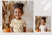 Autumn Kids tshirt Mockup PSD Set, a Shirt Mockup by AlenaVlasko stock Market (Thumbnail 7 of 8)