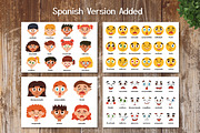 Emotions Faces Collection, an Education Illustration by Gulnara Sabirova (Thumbnail 10 of 11)