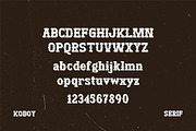 KOBOY | Cowboy Style Text, a Slab Serif Font by filosovis (Thumbnail 3 of 4)