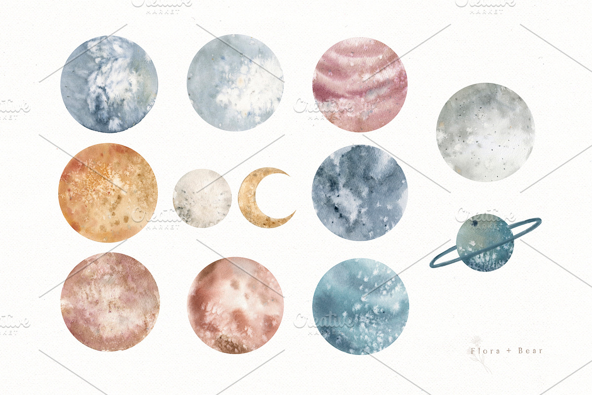 Space Astronauts, a Person Illustration by Flora+Bear (Photo 4 of 7)