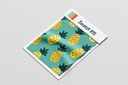 Modern Fruit Seamless Pattern Bundle, a Pattern Graphic by C Design Studio (Thumbnail 13 of 24)
