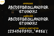 Death Subway – Graffiti Font, a Handwritten Font by figuree studio (Thumbnail 8 of 8)