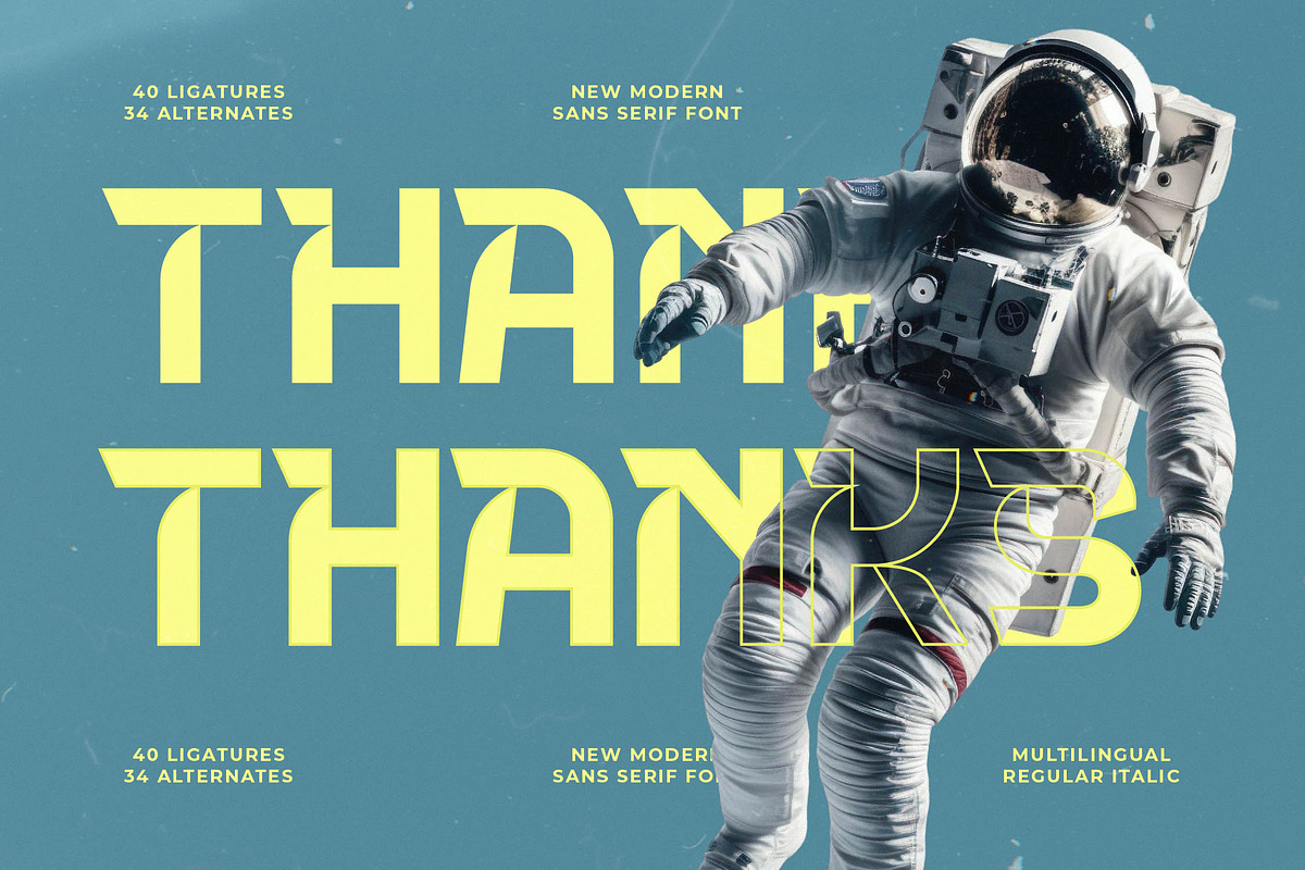 Meteor Horizon: Modern Sci-Fi Font, a Sans Serif Font by timelesstype.co (Photo 15 of 15)