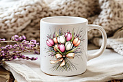 Pastel Easter Watercolor Clipart, an Illustration by Watercolor design (Thumbnail 2 of 5)