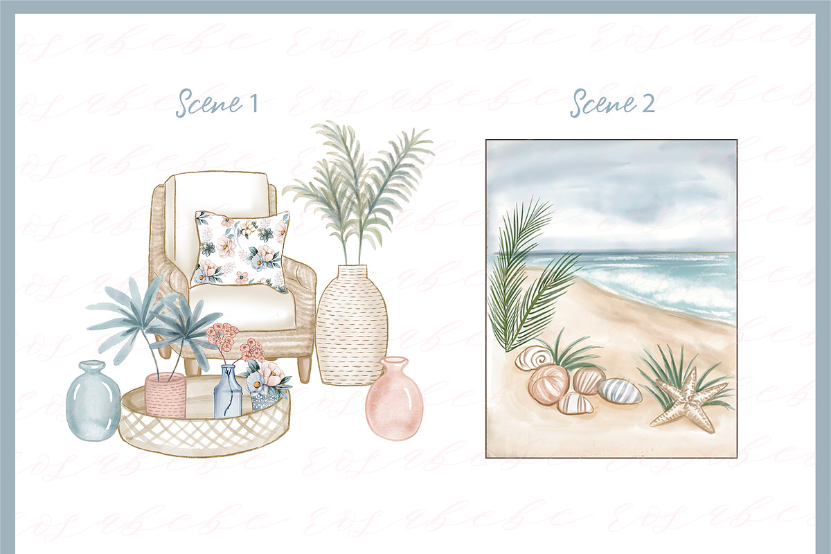 Seaside Serenity, an Object Graphic by Rosabebe (Photo 2 of 6)