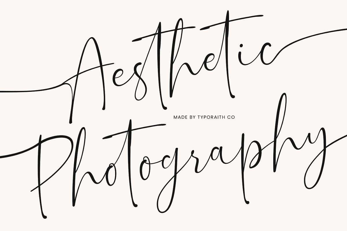 Sastoria | Modern Calligraphy Font, a Handwritten Font by Typoraith Co (Photo 5 of 12)