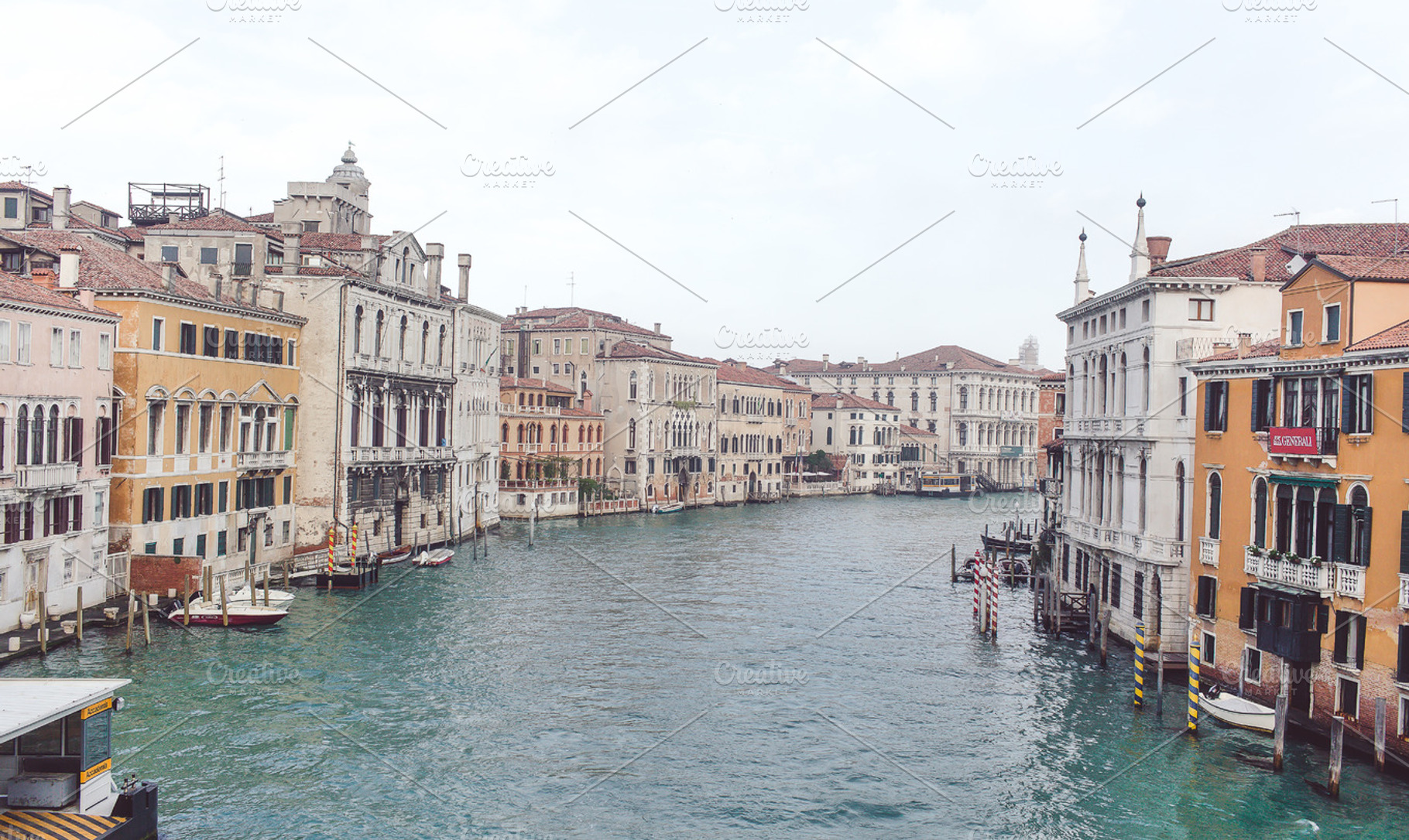 Canal View - Venice, Italy, a Photo by Kunkel Adventures
