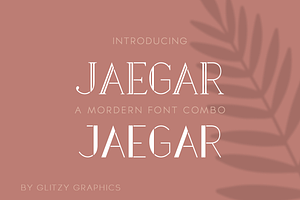 Jaegar Font Combo