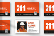 Molvenix Construction Business Card, a Business Card Template by Esensifiksi.studio (Thumbnail 3 of 3)
