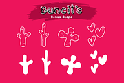 Buncits Cutes Typeface Font 2 Style, a Font by DiosiArt (Thumbnail 4 of 10)