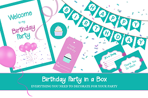 Birthday Party In A Box