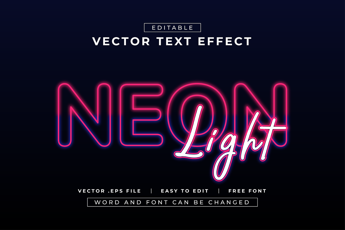 Neon Glowing Text Effects | EPS, a Layer Style Add-On by padilah_a (Photo 4 of 11)
