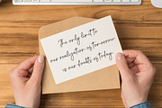 Monday | Script Font, a Handwritten Font by Scratchones (Thumbnail 5 of 9)