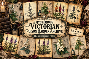 Mysterious Victorian Poison Garden