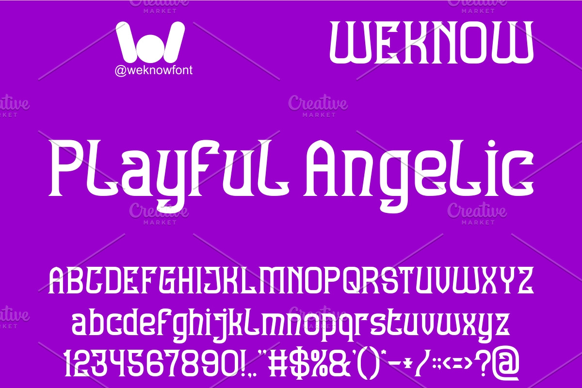 Fun Furious font, a Blackletter Font by weknow (Photo 3 of 8)