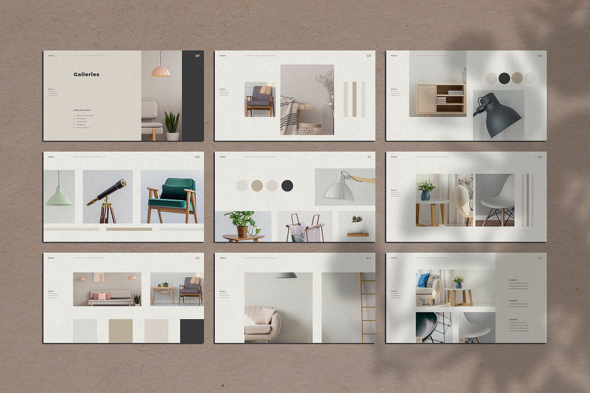 Altair Keynote Brand Guideline, a Presentation Template by SlideStation (Photo 15 of 18)