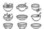 Bundles Farmers Pantry Vector Icons, an Outline Icon by adenpinkstore (Thumbnail 3 of 13)