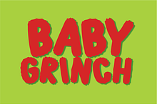 Baby Grinch - Playful Textured Font