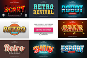 3D Text Effects Collection Vol 38, a Graphic by Aglonemadesign (Thumbnail 1 of 9)