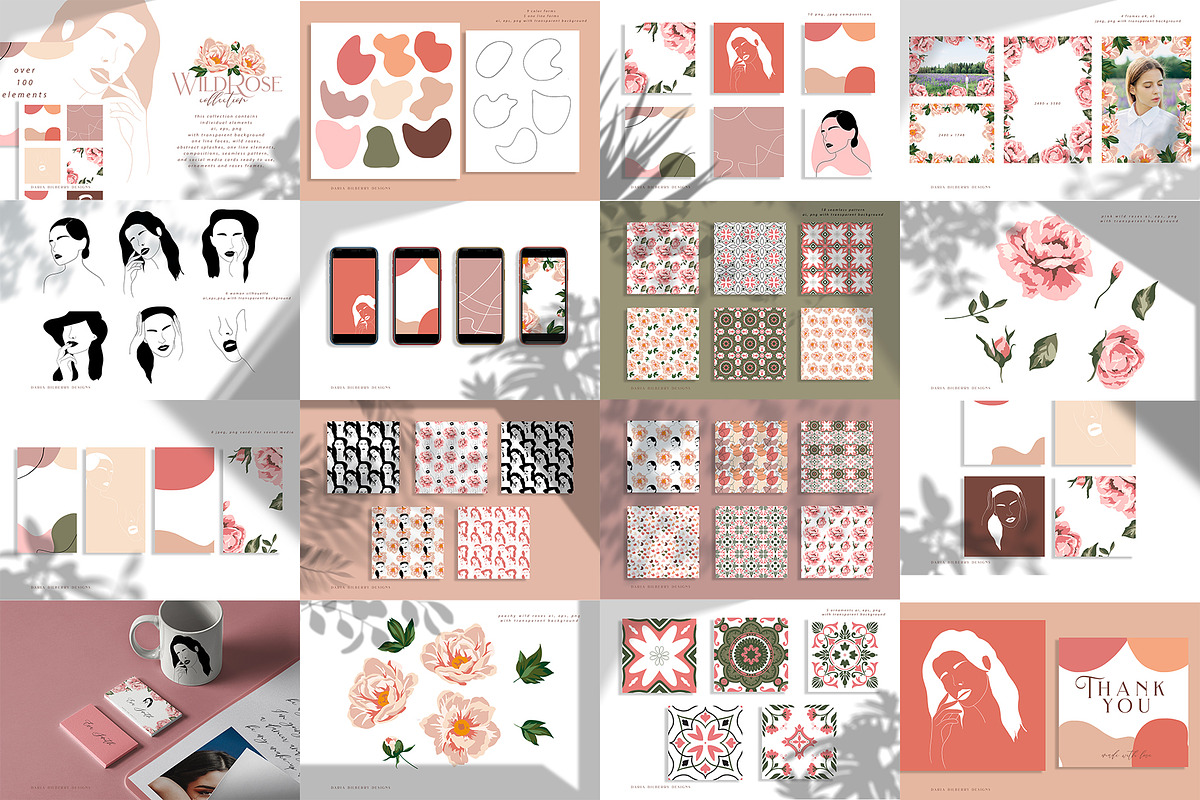 WHOLE SHOP 13969 BUNDLE, an Object Illustration by BilberryCreates (Photo 55 of 70)