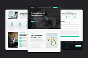 Derotez - Medical Website Template, an UI Kit Template by Kmg Design (Thumbnail 2 of 2)