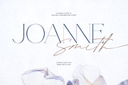 Joanne Smith - Elegant Font Duo, a Serif Font by Bale Type (Thumbnail 1 of 10)