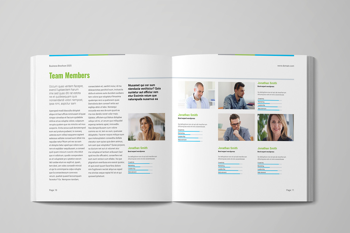 Square Brochure, a Brochure Template by Elite_Standard (Photo 4 of 10)