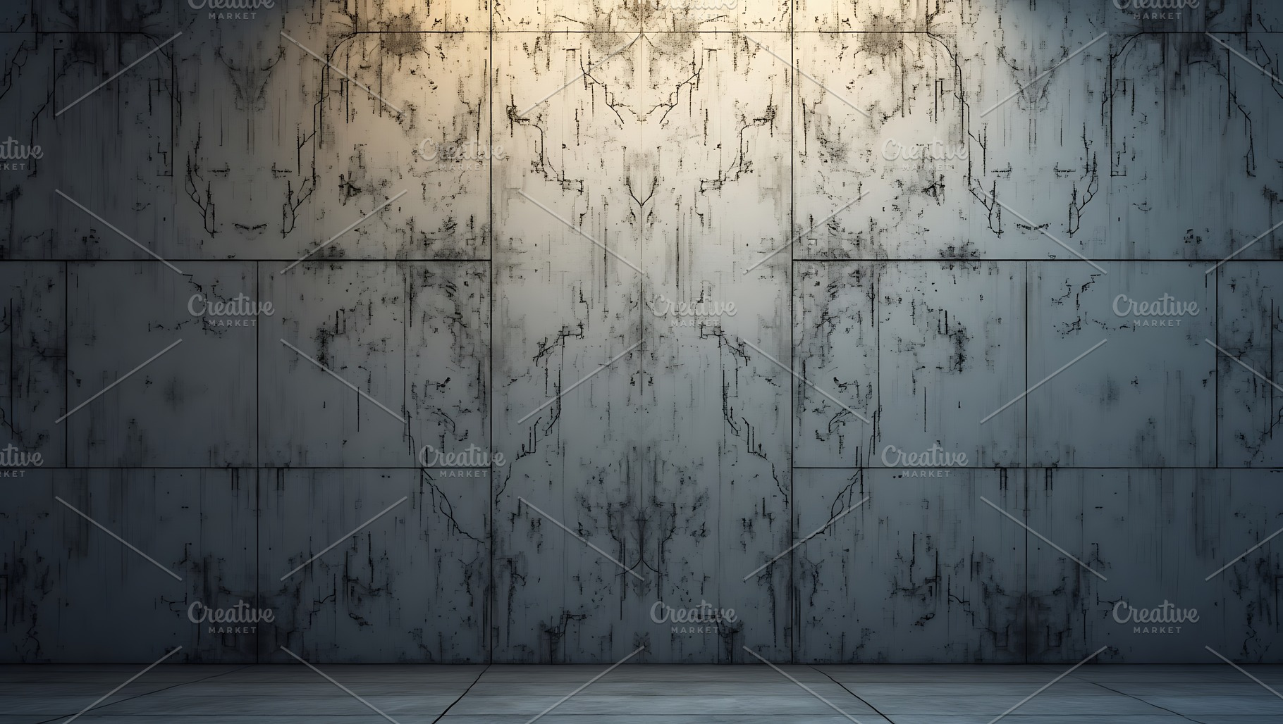 Textured concrete wall with dramatic, a Photo by Artonix