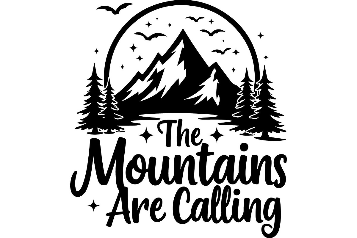 Adventure Hiking Shirt Bundle, an Object Graphic by Creativeshirt (Photo 3 of 10)