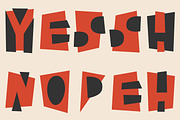 Minimal Paper Cut Collage Alphabet, an Object Graphic by C Design Studio (Thumbnail 8 of 8)