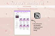 Life Planner Notion Template, a Templates & Theme by bellaROSEworkshop (Thumbnail 5 of 10)