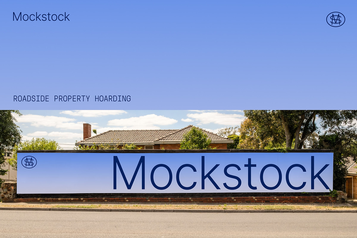 Roadside Property Hoarding Mockup, an Advertising Mockup by mockstock (Photo 1 of 3)