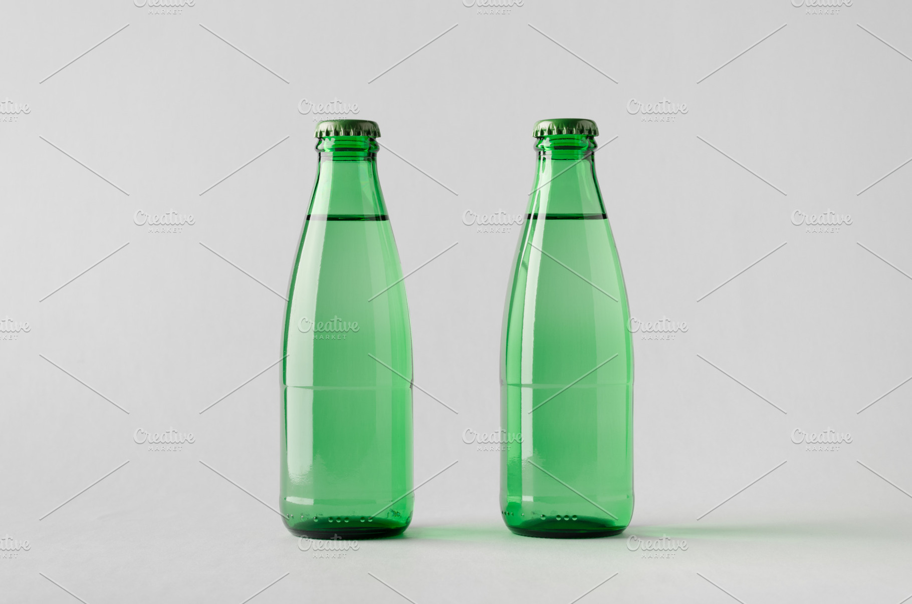 Water bottle mockup JPEG, a Food & Drink Photo by Shablon