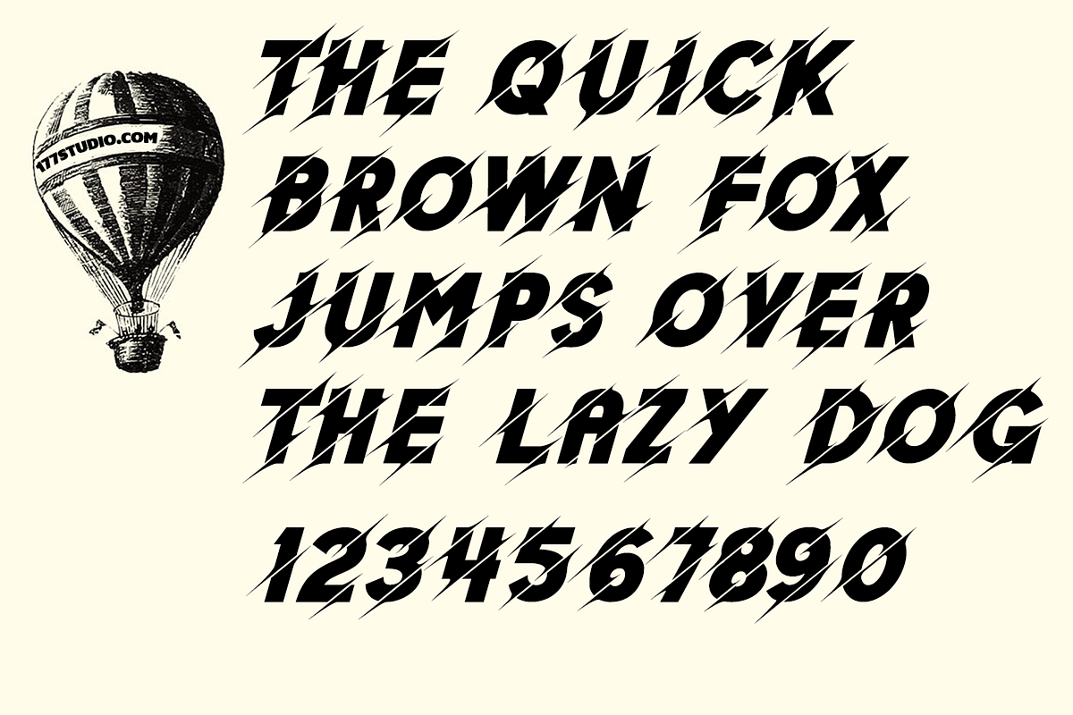 Giver Made Font, a Font by 177Studio (Photo 7 of 7)