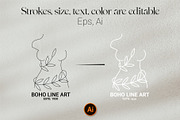 Bohemian Line Art Logos, an Illustration by AnnArt (Thumbnail 6 of 8)