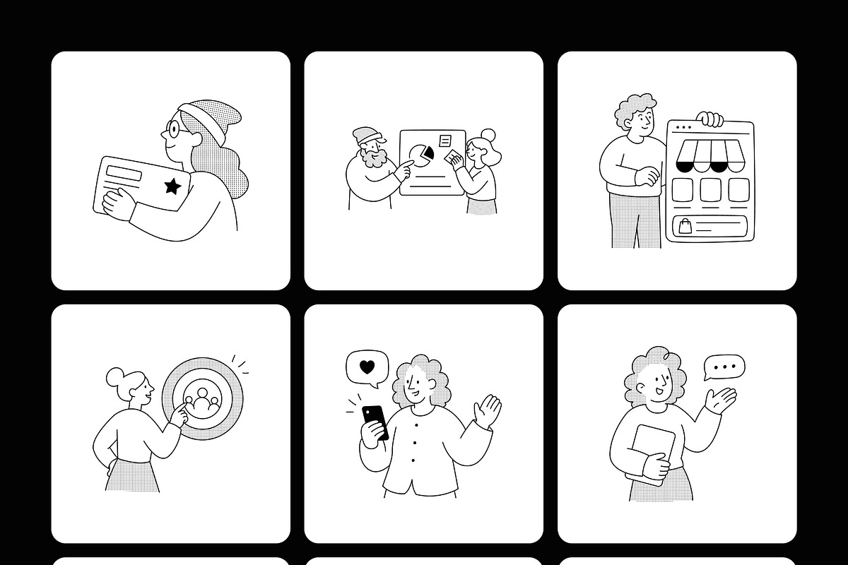 75 Marketing Illustrations, a Finance Illustration by Prosymbols (Photo 11 of 12)