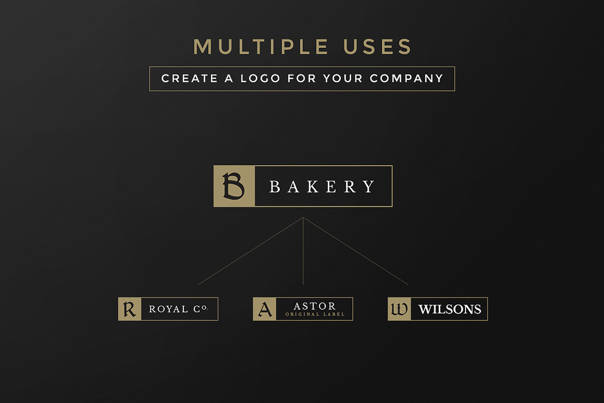 100 Minimal Logos + BONUS, a Branding & Logo Template by Graphicdome (Photo 7 of 11)