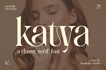 Katya a Classy Serif Font