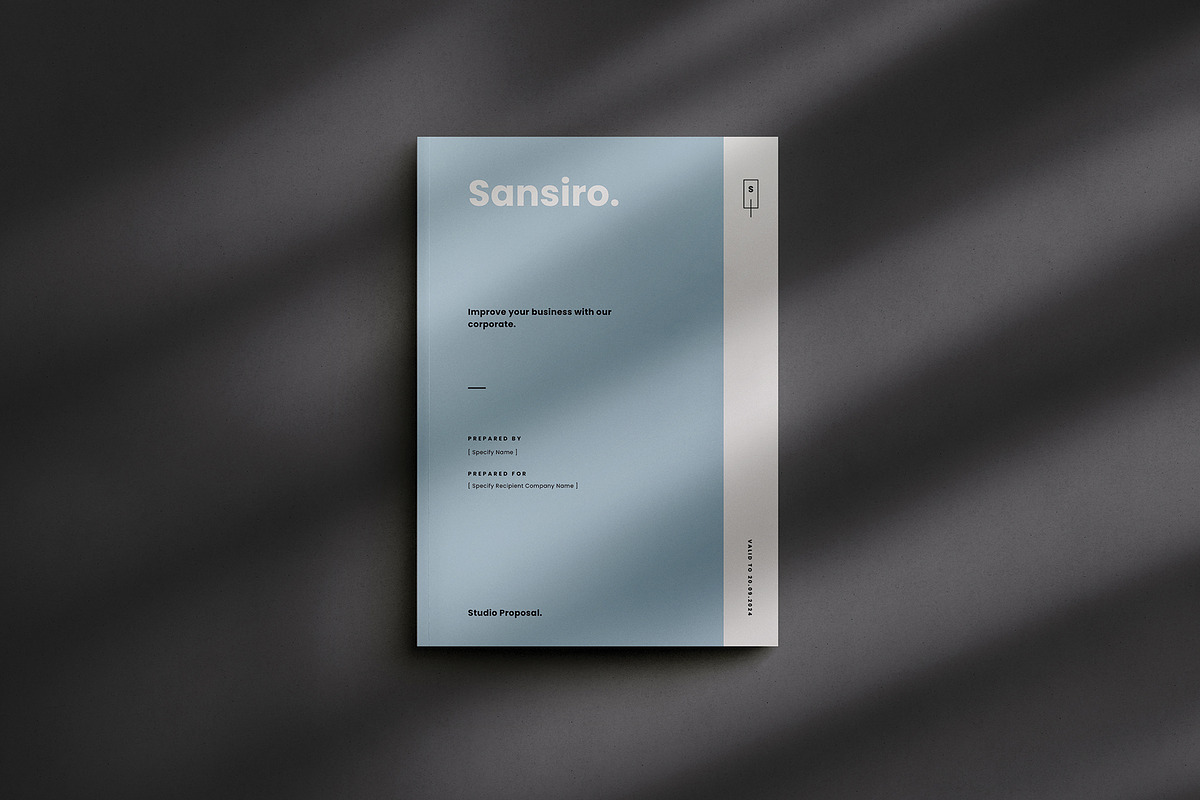 Proposal Word, a Brochure Template by Occy Design (Photo 1 of 11)