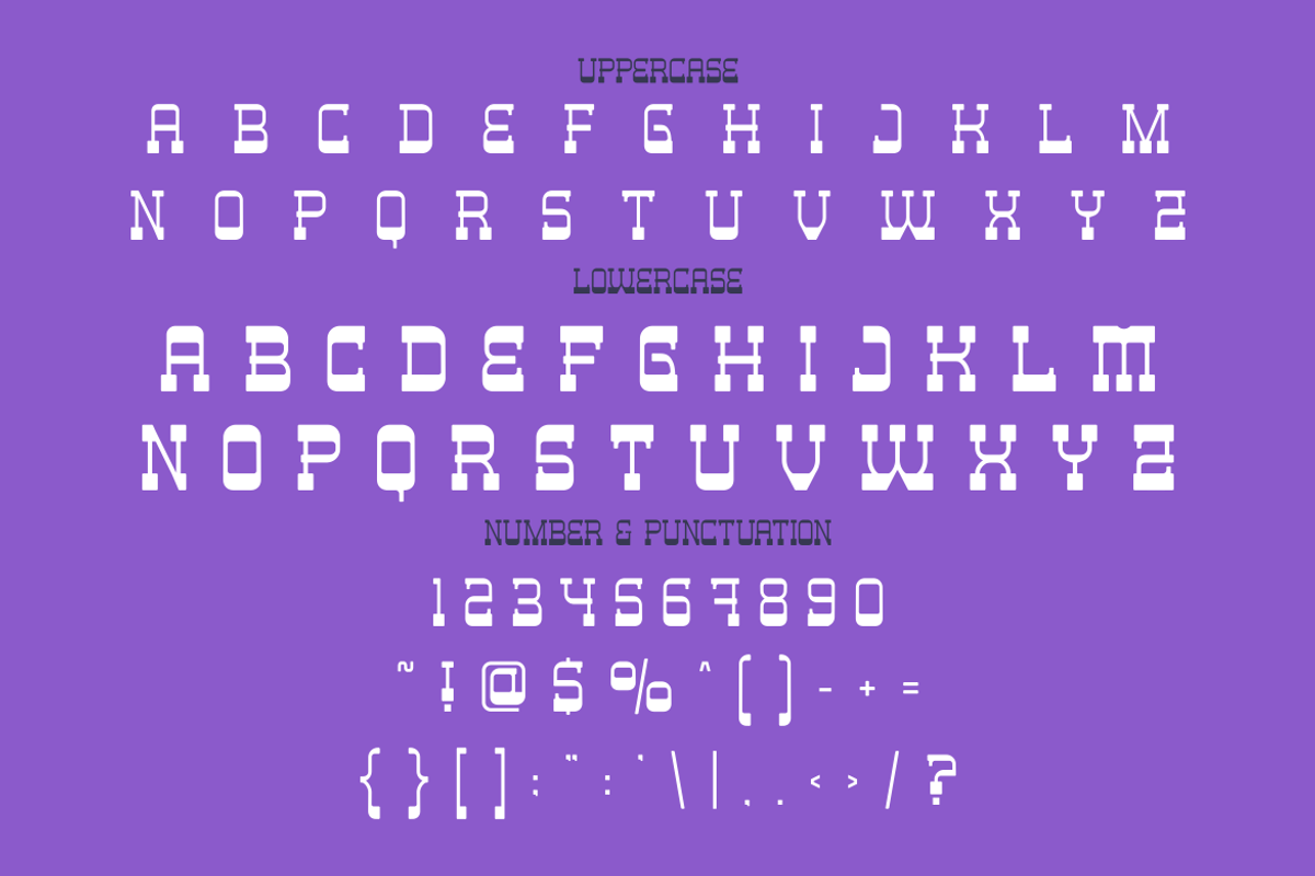 First Atmo Mexican Font, a Font by PutraCetol Studio (Photo 5 of 5)