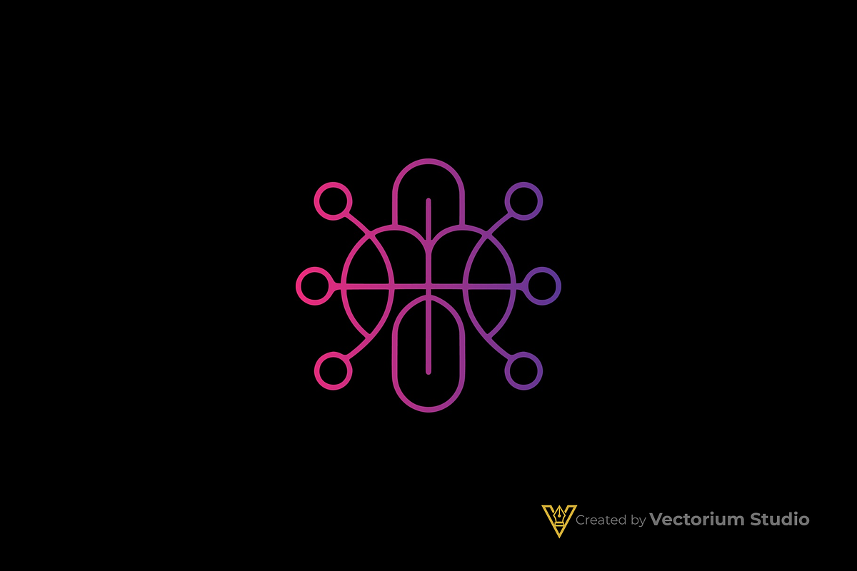 Abstract Geometric Network Logo, a Branding & Logo Template by ...