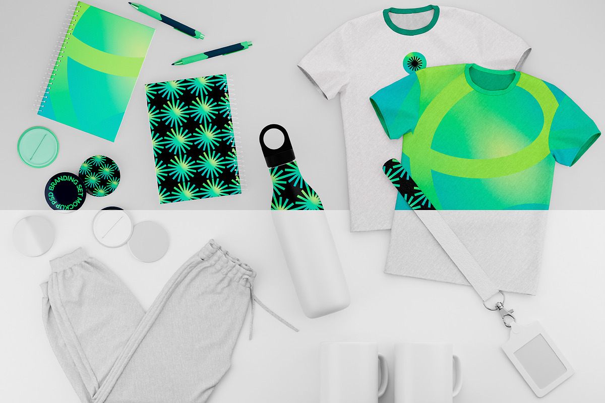 Brand Corporate Mockup Bundle, a Packaging Mockup by Mego-studio (Photo 9 of 11)