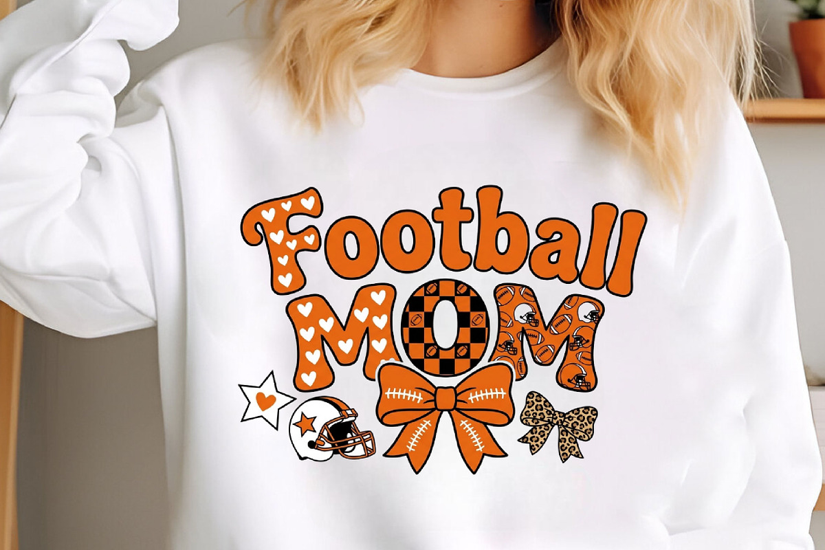 Football Mama Png, Football Mom Png, a Sport Illustration by Designking (Photo 5 of 6)